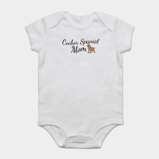 Cocker Spaniel Mom Baby Bodysuit